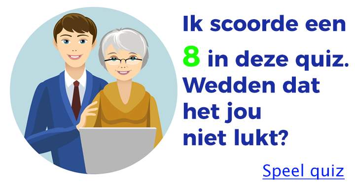 Banner for Versla jij deze score? Ik denk van niet!