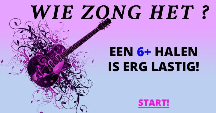 Banner for Weet Jij Wie Het Zong? 	
