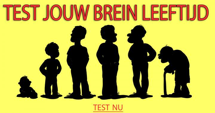 Banner for Test de leeftijd van je brein