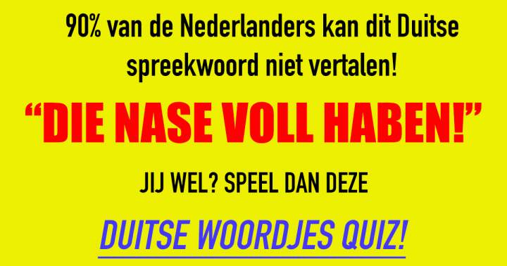 Test: vertaal jij dan ook deze 10 woordjes?