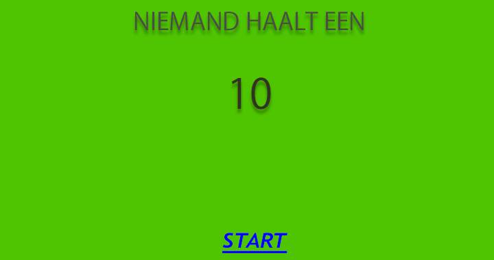Het scoren van een 10 is nagenoeg onmogelijk