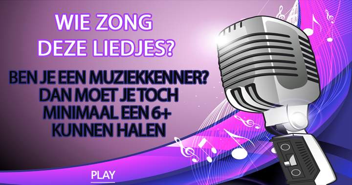 Hoor jij bij de muziekkenners?