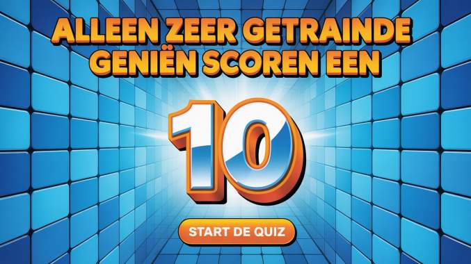 Banner for Trivia Quiz voor GENIËN