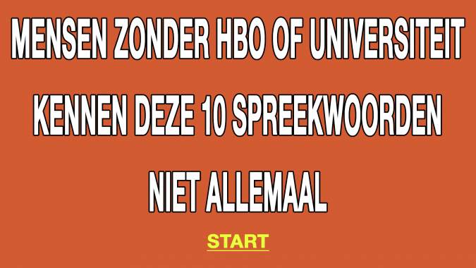 Banner for Geen HBO en toch een voldoende? Delen!