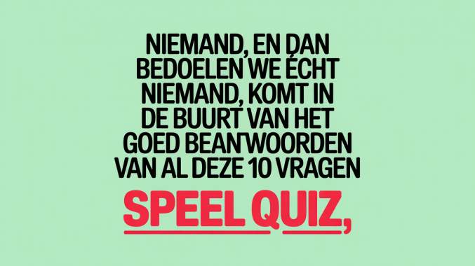 Banner for Je zult deze 10 vragen niet perfect beantwoorden