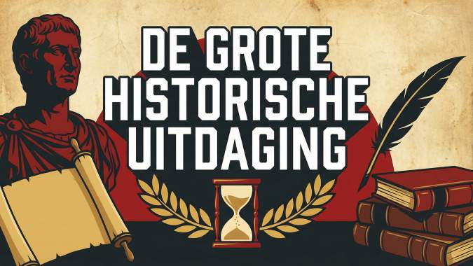 Banner for Hoeveel weet jij van geschiedenis? Test je kennis met deze uitdagende sudden death quiz!