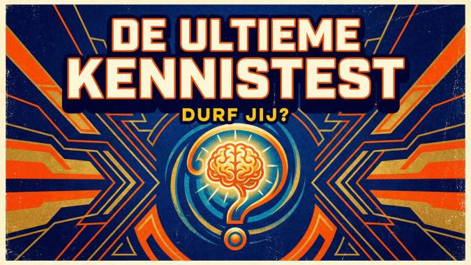 Banner for Denk jij alles te weten? Test je kennis met deze moeilijke algemene kennisquiz!