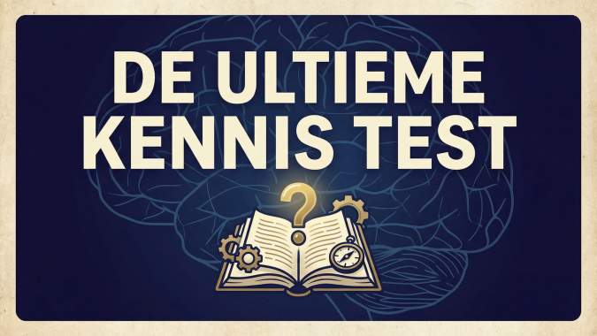 Banner for Denk jij dat je het weet? Test je algemene kennis met deze onmogelijk moeilijke quiz!