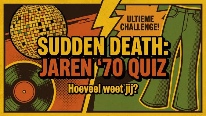 Banner for Sudden Death 1970s Quiz: Hoeveel weet jij van deze iconische decennium?