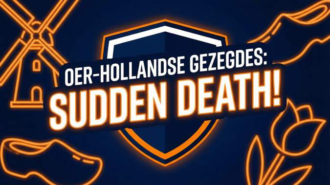 Banner for Sudden Death: Raad Jij Deze Oer-Hollandse Gezegdes?