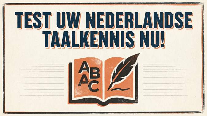 Banner for Slechts 10% van alle mensen kan deze moeilijke taal quiz volledig goed doen!