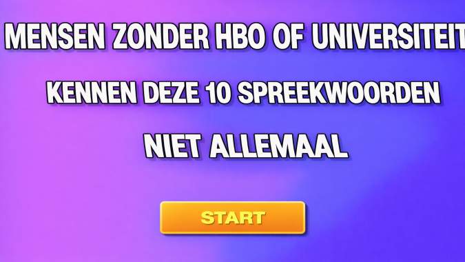 Banner for Geen HBO maar toch een voldoende?