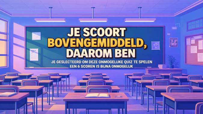 Banner for Algemene Kennis Quiz - Jij bent geselecteerd