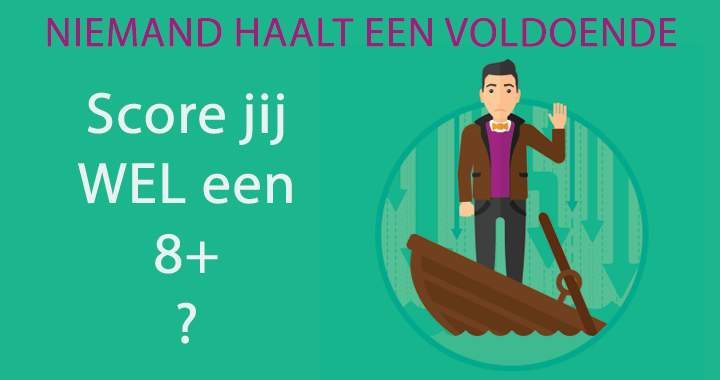 Banner for Werkelijk niemand haalt een voldoende in deze quiz