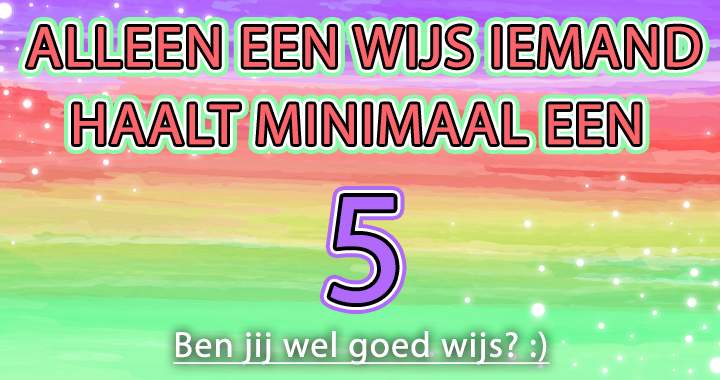 Banner for Ben Jij Wijs? 