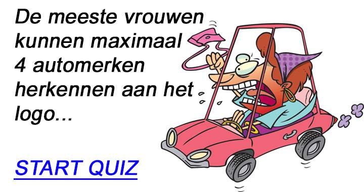 Banner for De automerken quiz voor vrouwen