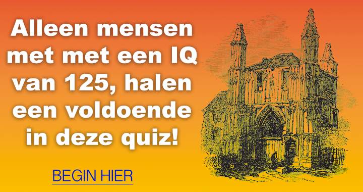 Banner for Met een IQ van 125+ haal je pas een voldoende!