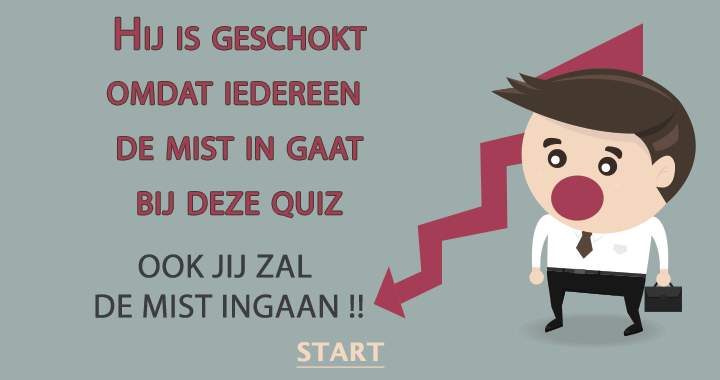 Banner for Deze quiz is te moeilijk voor je!