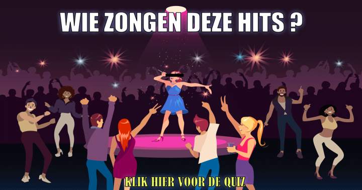 Banner for Wie zongen deze hits?