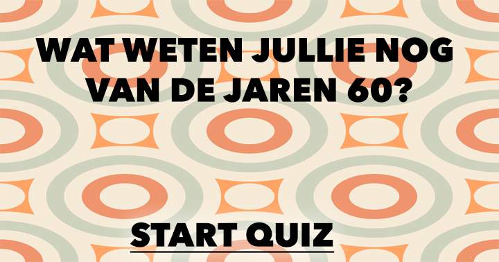 Banner for 60's Quiz