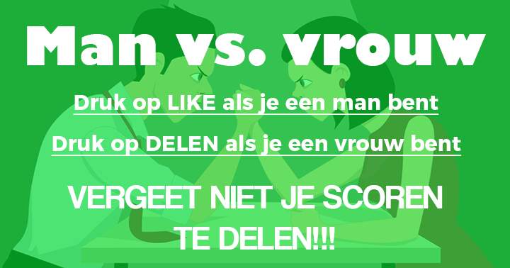 Banner for Wie doen 't beter? De mannen of de vrouwen?