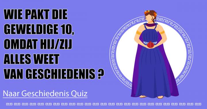 Banner for Uitdagende Geschiedenis Quiz