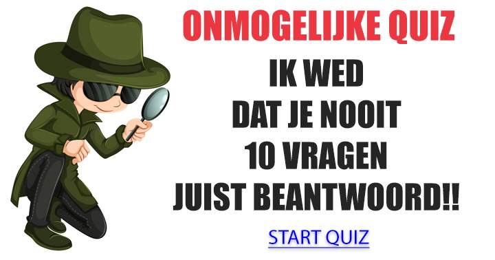 Banner for Onmogelijke Quiz