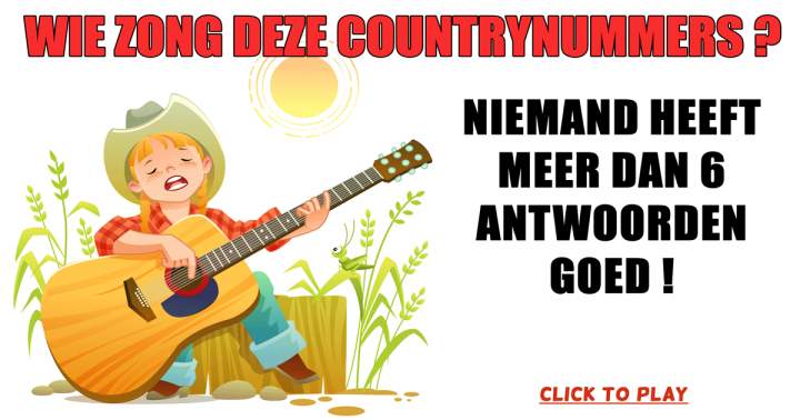 Banner for Wie zong deze countrynummers? Echt een quiz voor kenners!