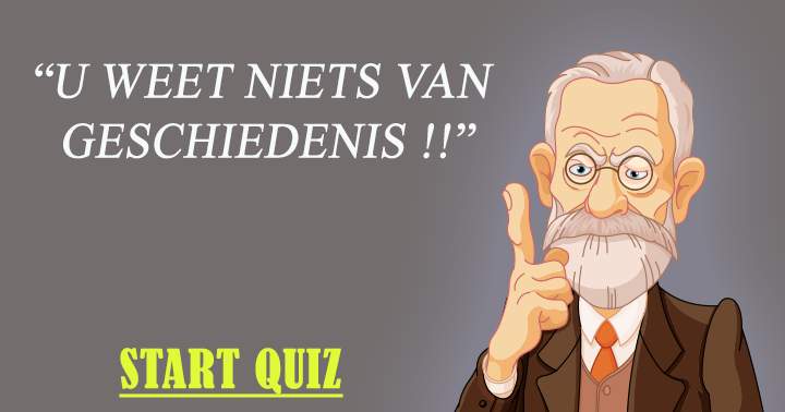 Banner for Geschiedenis Quiz