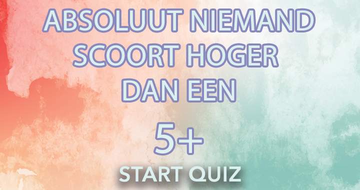 Banner for Hoger dan 5+ is nog niet gemeld!!