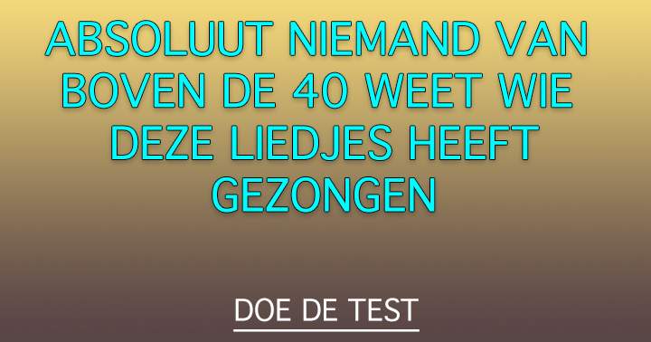 Banner for Wie zong het? 