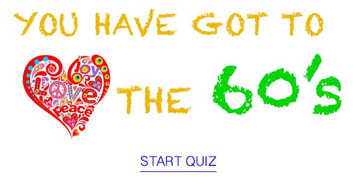 Jaren '60 quiz