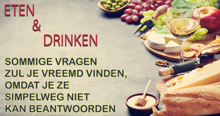 Banner for Quiz: Eten en drinken