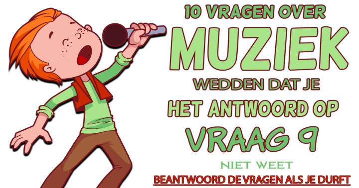 Banner for Quiz: 10 vragen over muziek