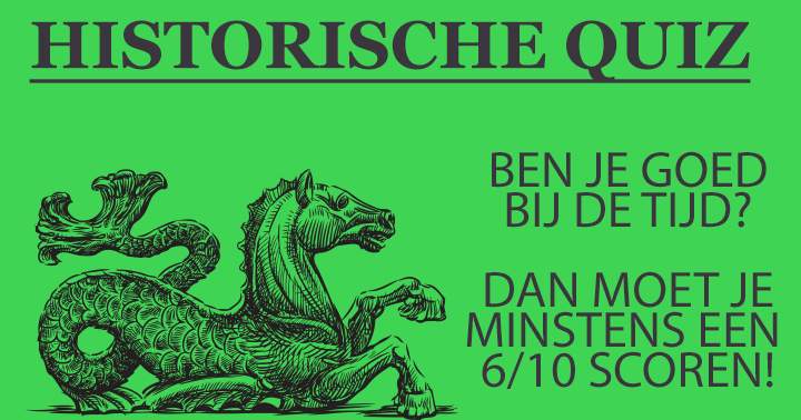 Banner for Speel deze historische quiz