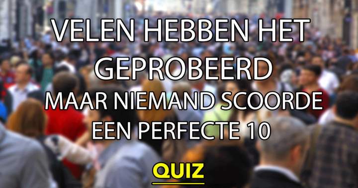 Banner for Ben je slim genoeg voor deze quiz?