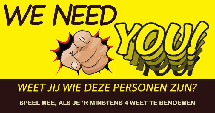 Banner for Wie zijn deze mensen?