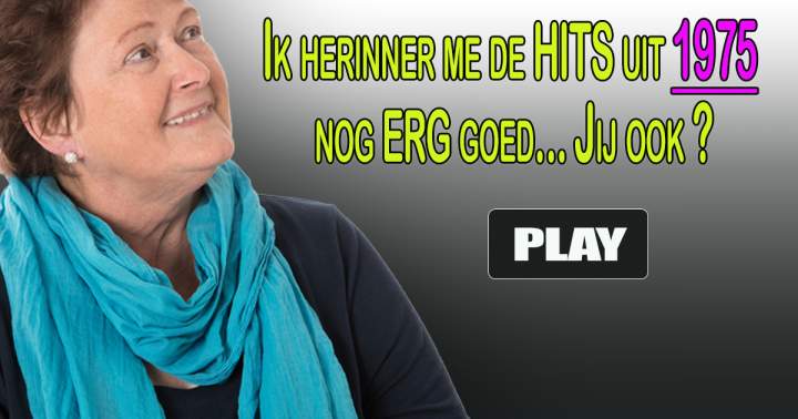 Banner for Hits uit het jaar 1975