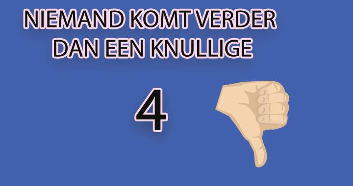 Banner for Heb jij hoger dan een 4? Direct delen!