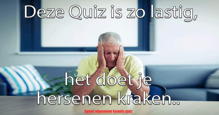 Banner for Algemene Kennisquiz