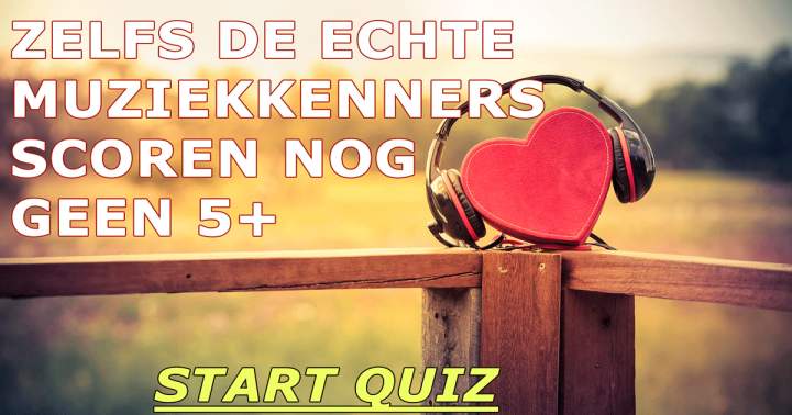 Banner for Start Muziek Quiz