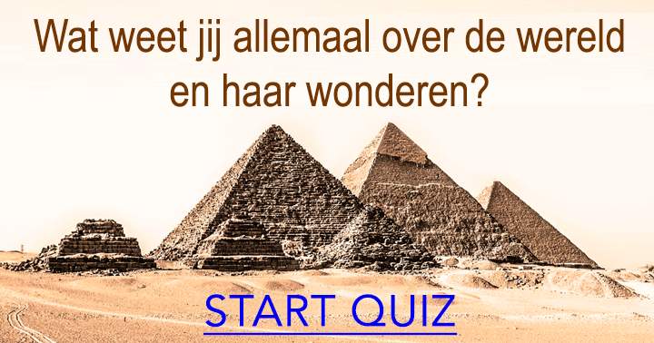 Banner for Zo'n 90% gaat de mist in bij vraag 9 van deze aardrijkskunde quiz!