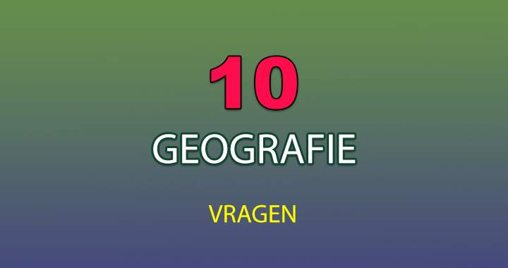 Banner for Ben jij een beetje geografisch onderlegd?