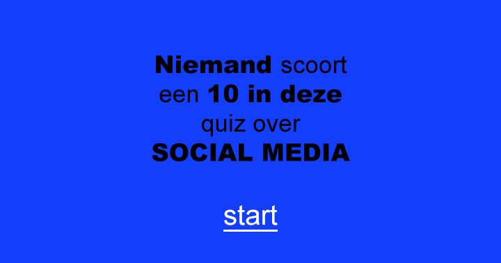 Banner for Alleen voor mensen van deze tijd: quiz over Social Media!