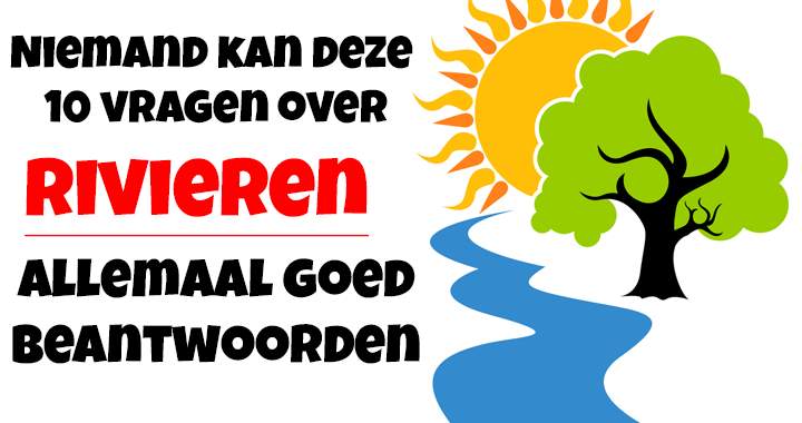 Banner for Test je kennis van rivieren