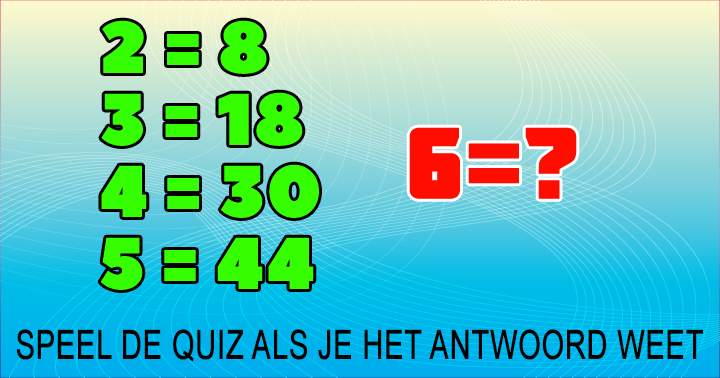 Banner for Zeer lastige rekenquiz