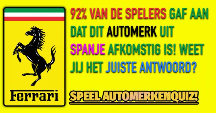 Banner for Uit welk land komen deze 10 populaire automerken?