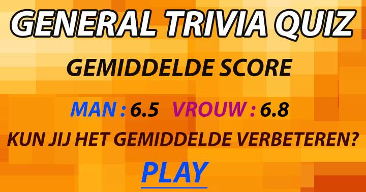 Banner for General Trivia Quiz