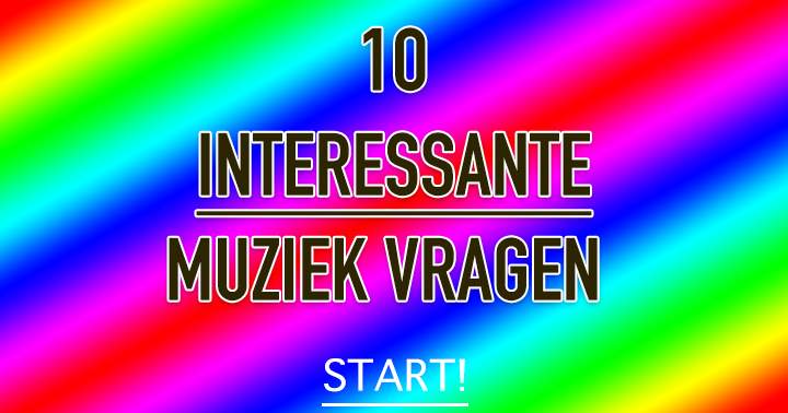 MUZIEK KENNIS QUIZ 