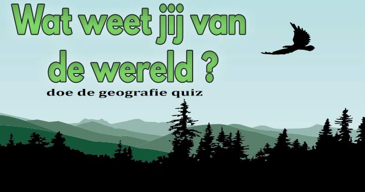 Banner for Ben jij een wereldburger?